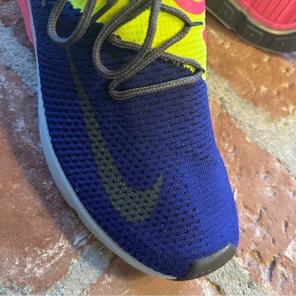 Nike Air Max 270 Flyknit Regency Purple/Grey/Volt Men’s Size 13 - Picture 11 of 15
